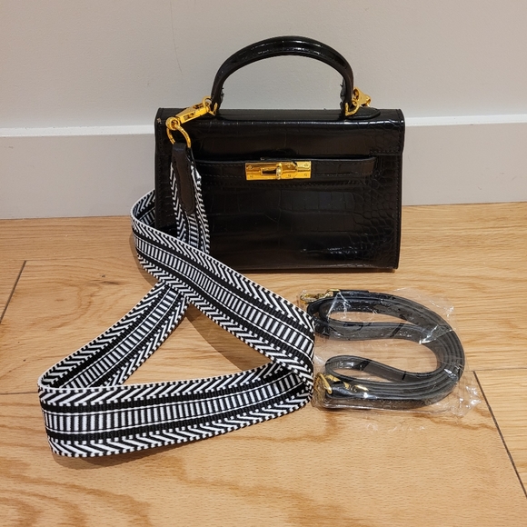 Black handbag - Picture 7 of 8